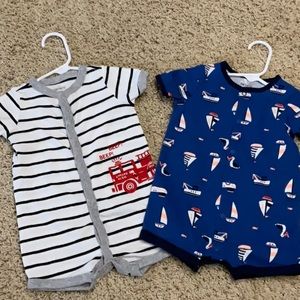 2 9 month onesies Carter’s